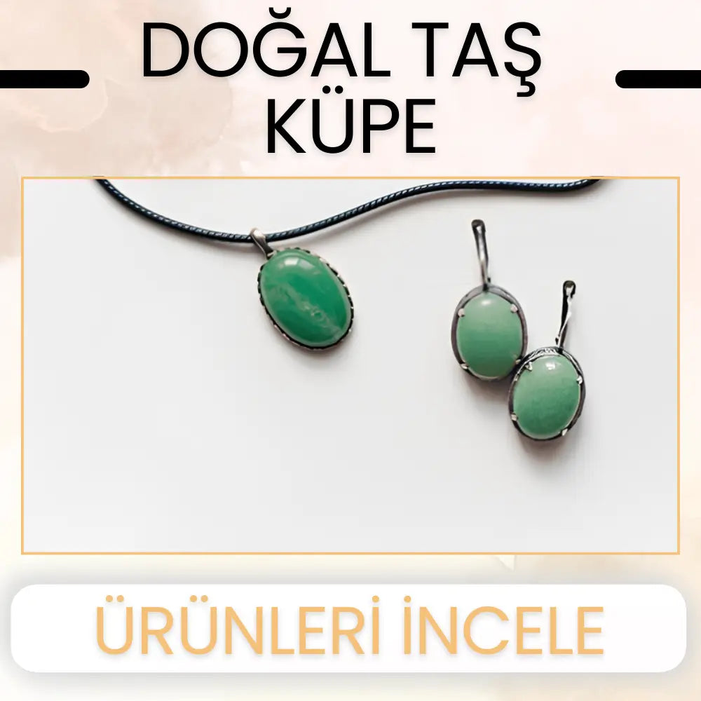 doğal taş küpe ürün kategorisi